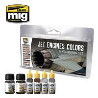 MIG Jet Engines Colors & Weathering Set - thumbnail