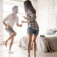 Celly Festivalsp Draadloze stereoluidspreker Zwart, Groen 4 W - thumbnail