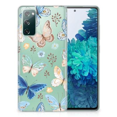 TPU Hoesje voor Samsung Galaxy S20 FE Vlinder TPU Hoesje voor Samsung Galaxy S20 FE Vlinder