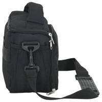 Cameratas met waterdichte hoes oxford stof zwart - thumbnail