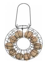 TRIXIE VETBOLHOUDER ROND METAAL ZWART 24X24X8 CM 2 ST - thumbnail