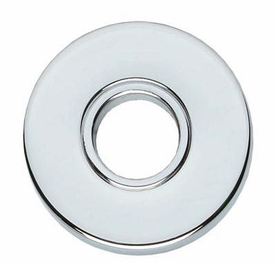 Rozetten messing verdekt ø50x8mm messing verchroomd Rozetten messing verdekt ø50x8mm messing verchroomd