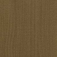 Plantenbak 31x31x70 cm massief grenenhout honingbruin - thumbnail