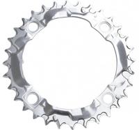 Shimano Alivio FC-M415 Kettingblad 8V 32T - Zilver - thumbnail