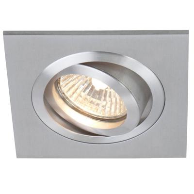 Steinhauer InbouwspotVespo Square 10cm metaalgrijs - 7305ST