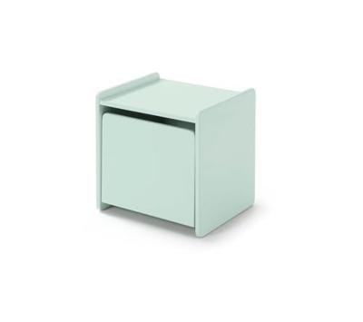 Vipack nachtkastje Kiddy - 1 deur - mintgroen