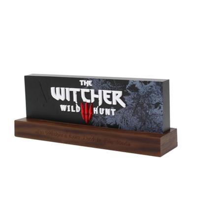 The Witcher LED-Light Wild Hunt Logo 22 cm