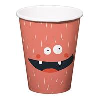 Folat BV Papieren bekers monster bash 250ml, 6st. - thumbnail
