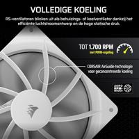 Corsair RS140 Computer behuizing Ventilator 14 cm Wit 1 stuk(s) - thumbnail