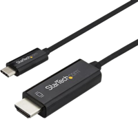 Adapter USB-C naar HDMI Startech CDP2HD1MBNL Zwart 1 m - thumbnail