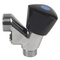 BONFIX Slangwartelkraan Zwart/Chroom - thumbnail