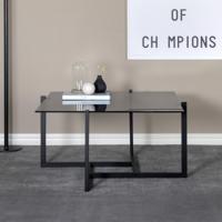 Nohr Salontafel 'Katelynne' 80 x 80cm, kleur Zwart - thumbnail