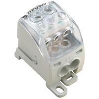 Weidmüller 1562170000 Verdeelblok Schroeven Grijs, Transparant 1 stuk(s) - thumbnail