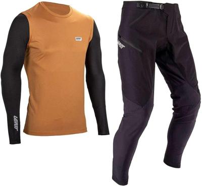 Leatt 1.0 ride kit - mtb long sleeve jersey & pants