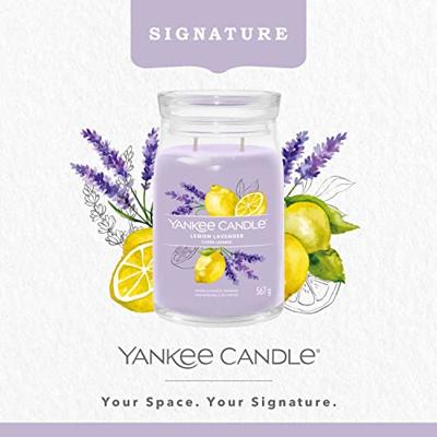 Yankee Candle Lemon lavender signature large jar - thumbnail