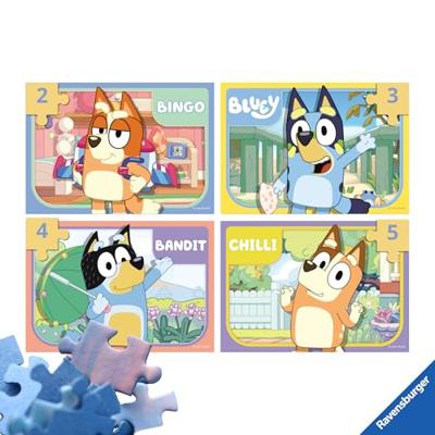 Ravensburger legpuzzel mijn eerste puzzels 4in1 bluey