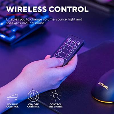 Trust GXT 658 Tytan 5.1 Surround Speaker Set - Gaming PC speaker Zwart Trust GXT 658 Tytan 5.1 Surround Speaker Set - Gaming PC speaker Zwart