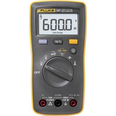 Fluke FLUKE-107/EUR Multimeter Digitaal CAT IV 600 V Weergave (counts): 6000