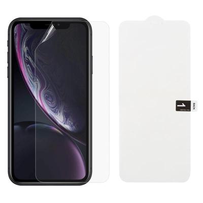 Zachte hydrogel film Full cover front Protector voor iPhone XR