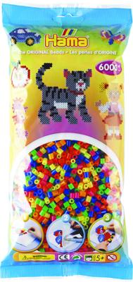 Hama Strijkkralen Hama 20551 strijkkralen neon 6000 stuks