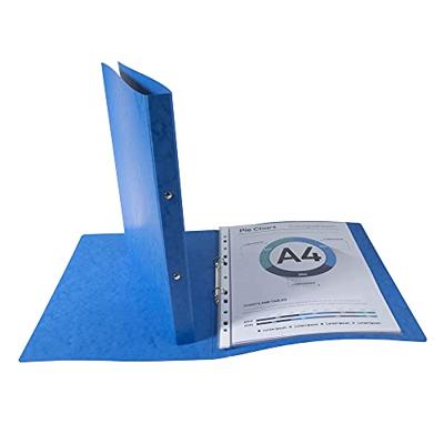 Exacompta ringmap in glanskarton, ft A4, 2 ringen van 1,5 cm, geassorteerde kleuren Exacompta ringmap in glanskarton, ft A4, 2 ringen van 1,5 cm, geassorteerde kleuren