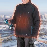 Makita dcj205zs | verwarmde jas s | zonder accu's, lader, inclusief jasadapter - dcj205zs - thumbnail
