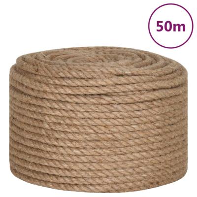 VidaXL Touw 50 m lang 10 mm dik jute