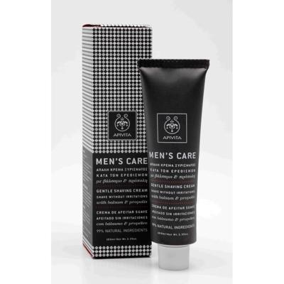 Apivita Men's Care Gentle Shaving Cream with Balsam & Propolis 100ml