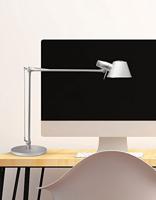 Bureaulamp MAUL Rock LED voet zilvergrijs - thumbnail