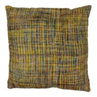Katoenen Kussen Cyprus Geel (Met Vulling) - thumbnail