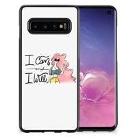 Samsung Galaxy S10 | Bumper Hoesje | i Can - thumbnail