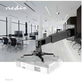 Nedis Projectorbeugel | Full Motion | 15 kg | Zwart | 1 stuks - PJWM200BK PJWM200BK Nedis Projectorbeugel | Full Motion | 15 kg | Zwart | 1 stuks - PJWM200BK PJWM200BK
