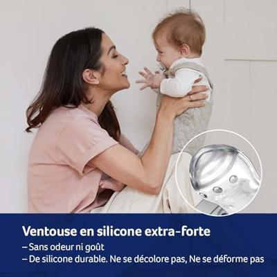 Difrax LOVI Dynamic Pacifier 18+ Months Harmony Dark Grey Light Grey - Fopspeen