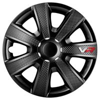 AutoStyle wieldoppen VR 14 inch ABS zwart set van 4 - thumbnail