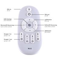 Paul Neuhaus Frameless 8492-16 LED-paneel 35 W Warmwit, Neutraalwit, Daglichtwit Wit - thumbnail