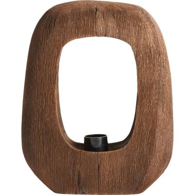 Light & Living Tafellamp 'Kelafo' Mangohout, 30cm, kleur Bruin