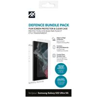 ZAGG iFrogz Defence beschermhoes compatibel met Samsung Galaxy S22 Ultra, bonusschermbeschermer, duurzaam, klikbestendig, antislip, slank, gerecycled, helder - thumbnail