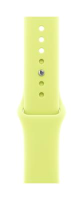Apple Watch Band - Sportbandje - 46 mm - Neongeel - M/L