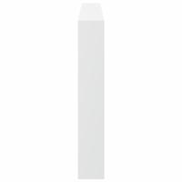 Hoofdbordkast met LED-verlichting 180x17x102 cm wit - thumbnail
