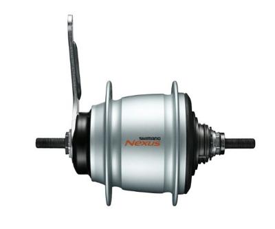 Shimano Versnellingsnaaf nexus 8 sg-c6001 voor terugtraprem - 36 gaats - zilver