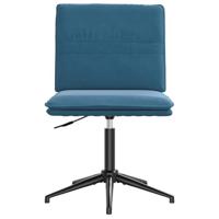 Eetkamerstoelen 4 st fluweel blauw - thumbnail