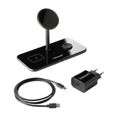 Intenso MB13 black 3in1 7410810 Inductie lader Uitgangen Qi-standaard Zwart Intenso MB13 black 3in1 7410810 Inductie lader Uitgangen Qi-standaard Zwart