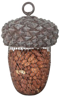 Esschert Design Voederhanger eikel 14x14x22cm - thumbnail