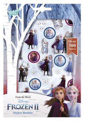 Totum disney frozen 2 - stickervellen, 4st.