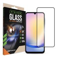 Striker D3O Xtreme Impact Glass Screen Protector - Black Frame - Samsung Galaxy A25 5G - thumbnail