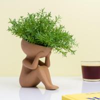 Planten in mijn hoofd bloempot - thumbnail