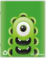 Aurora kladschrift 200 bladzijden, gelijnd - thumbnail