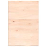 Badkamer wandschap staal en massief eikenhout - thumbnail