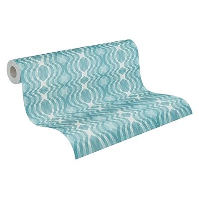 AS Creation Retro Chic - Blauw - Retro - 395342