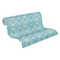 AS Creation Retro Chic - Blauw - Retro - 395342 - thumbnail